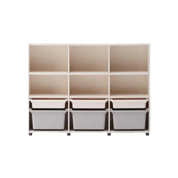 Iloom Eddi Kids 3 Story Bookshelf 1400W (W Pl Box Storage)