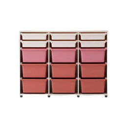 Iloom Eddi Kids 3 Story Cabinet 1400W (W Pl Box Storage)
