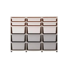Iloom Eddi Kids 3 Story Cabinet 1400W (W Pl Box Storage)