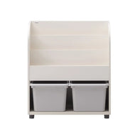 iloom Eddi Kids Front-Facing Bookshelf with Storage Bins