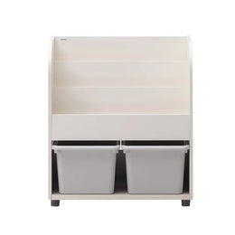 iloom Eddi Kids Front-Facing Bookshelf with Storage Bins