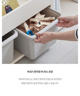 iloom Eddi Kids Front-Facing Bookshelf with Storage Bins