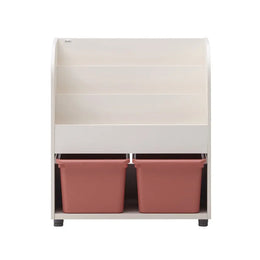 iloom Eddi Kids Front-Facing Bookshelf with Storage Bins