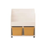 iloom Eddi Kids Front-Facing Bookshelf with Storage Bins