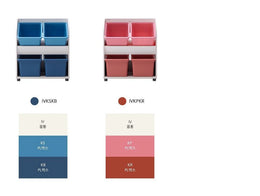 iloom Eddi Kids Toy Storage with Removable Bins