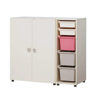 iloom Eddi Kids Wardrobe with 5 Storage Bins 1150W