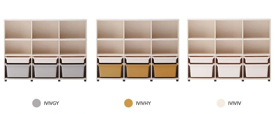 Grey, Yellow and Cream options: Full product views identify IVIVGY, IVIVHY and IVIVIV.