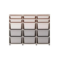 iloom Eddi Kids 3-Tier Storage Cabinet with 15 Bins 1400W