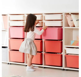 iloom Eddi Kids 3-Tier Storage Cabinet with 15 Bins 1400W