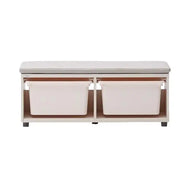 iloom Eddi Kids Cushioned Storage Bench with 2 Bins 950W