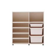 iloom Eddi Kids Activity Storage Bookshelf with 3 Bins 1000W