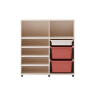 iloom Eddi Kids Activity Storage Bookshelf with 3 Bins 1000W