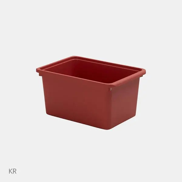 Iloom Eddi Kids Plastic Box 400W red storage bin placed neatly on a light background