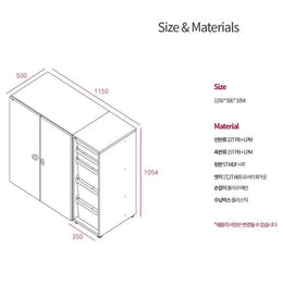 Iloom Eddi Kids Wardrobe (Storage Type) 1150W