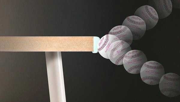 Soft urethane bumper edge: A soft moulded urethane edge surrounds the tabletop.