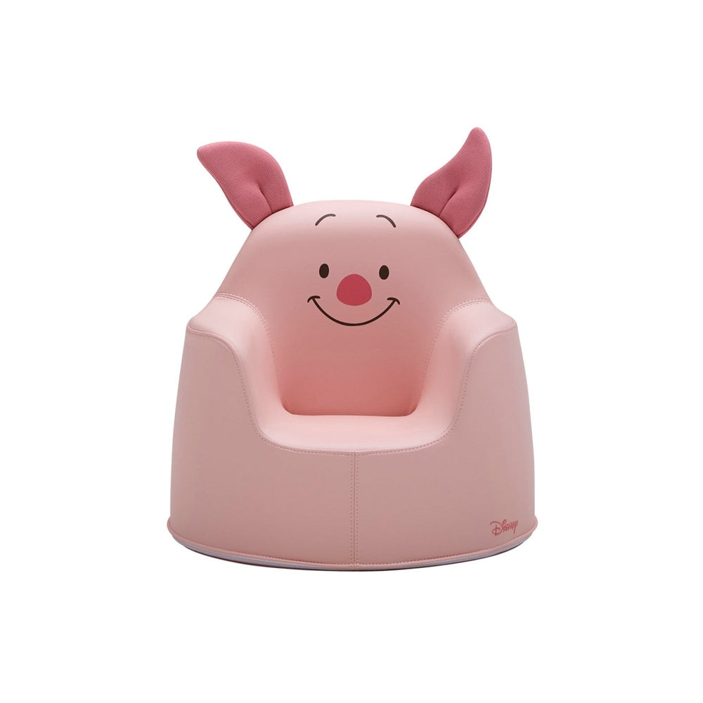 Iloom Kid's Sofa Piglet Aco pink faux leather play sofa with piglet face