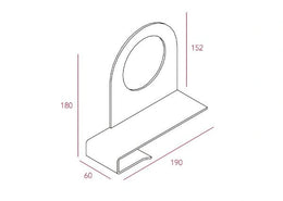 Iloom Linki Plus Shelf-Fit Bookends – Set of 2