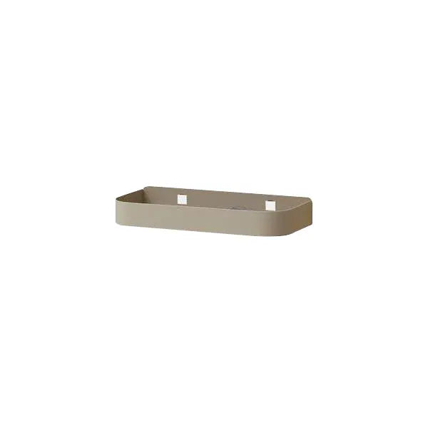 ILOOM Linki Plus Shelf S beige wall-mounted desk organizer with two mounting holes