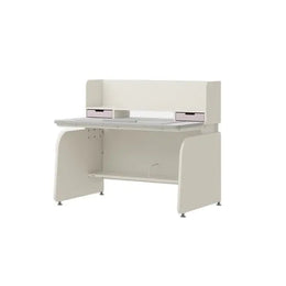 Iloom Linki Plus Smart Desk+ 1200W 1 Story Smart Desk Set (Multi Shelf) W. Desk Pad