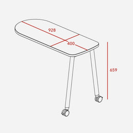 Iloom Linki Plus Smart Desk+ Extension Desk (Fb, For Smart Desk)