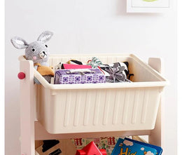 iloom Tinkle Pop Kids Toy Storage Organizer with 3 Bins