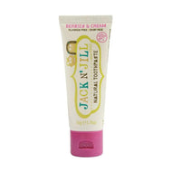 Jack N Jill Natural Toothpaste - Berries & Cream Flavor - 50g - Organic & Fluoride-Free