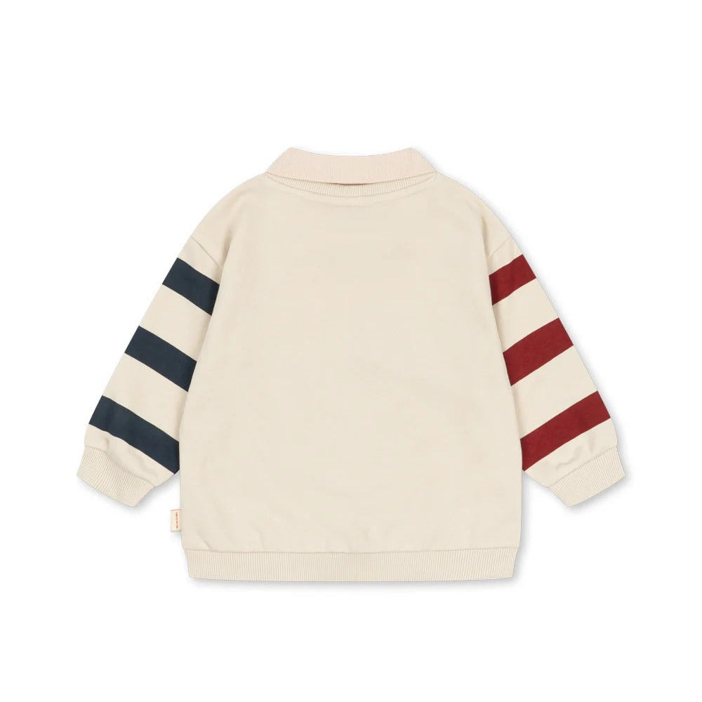 Konges Slojd Spotty Sweat Shirt Brown Rice