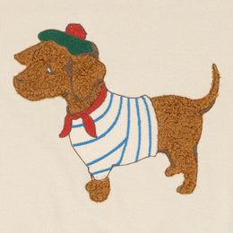 Konges Slojd Spotty Sweat Shirt Brown Rice