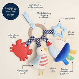 Itzy Ritzy Bitzy Busy Ring Teething Activity Toy