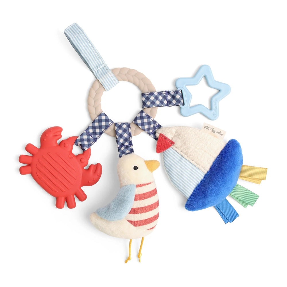 Itzy Ritzy Bitzy Busy Ring Teething Activity Toy, product view 27