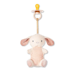 Itzy Ritzy Bitzy Pal Natural Rubber Pacifier & Stuffed Animal