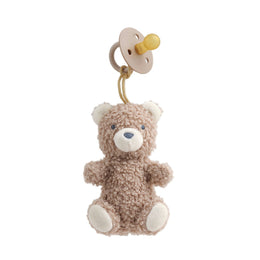 Itzy Ritzy Bitzy Pal Natural Rubber Pacifier & Stuffed Animal