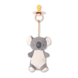 Itzy Ritzy Bitzy Pal Natural Rubber Pacifier & Stuffed Animal
