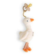 Itzy Ritzy Bitzy Pal Natural Rubber Pacifier & Stuffed Animal