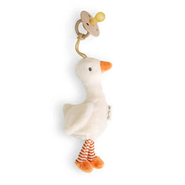 Itzy Ritzy Bitzy Pal Natural Rubber Pacifier & Stuffed Animal