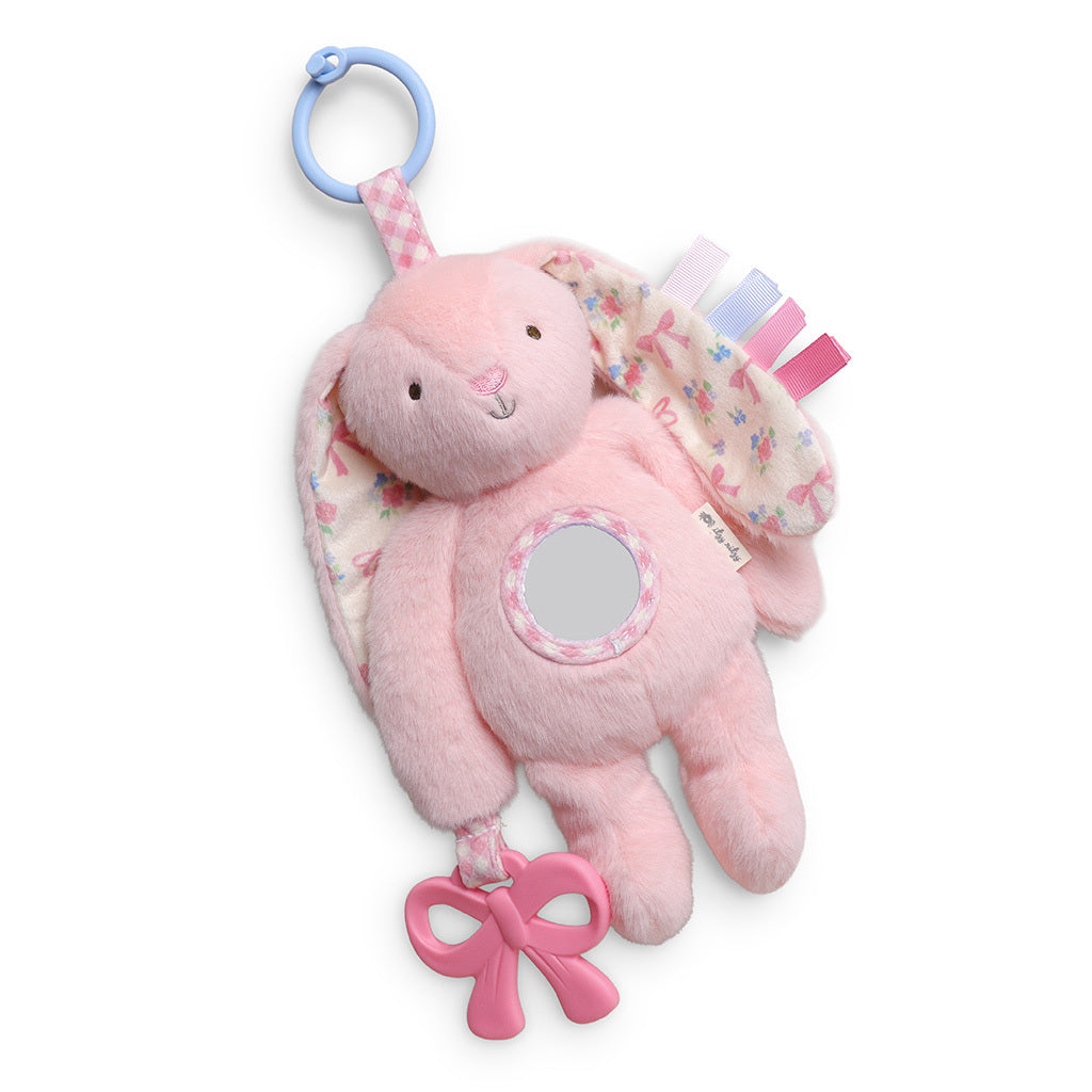 Itzy Ritzy Bitzy Traveler™ Developmental Sensory Toy Ana the Bunny front product view