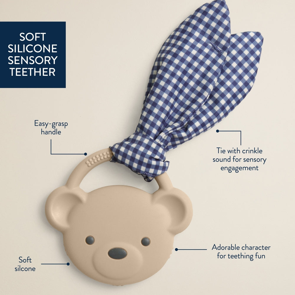 Itzy Ritzy Crinkle Crew Bear teething toy image 03