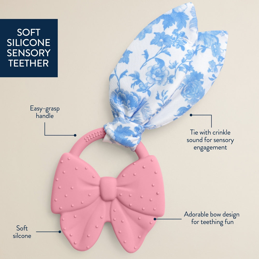 Itzy Ritzy Crinkle Crew Bow teething toy image 03