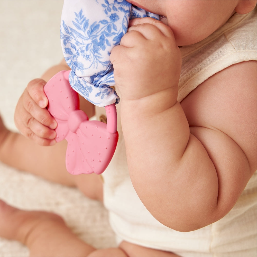 Itzy Ritzy Crinkle Crew Bow teething toy image 04