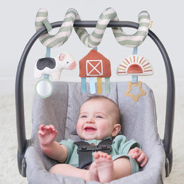 Itzy Ritzy Itzy Bitzy Spiral Car Seat Activity Toy