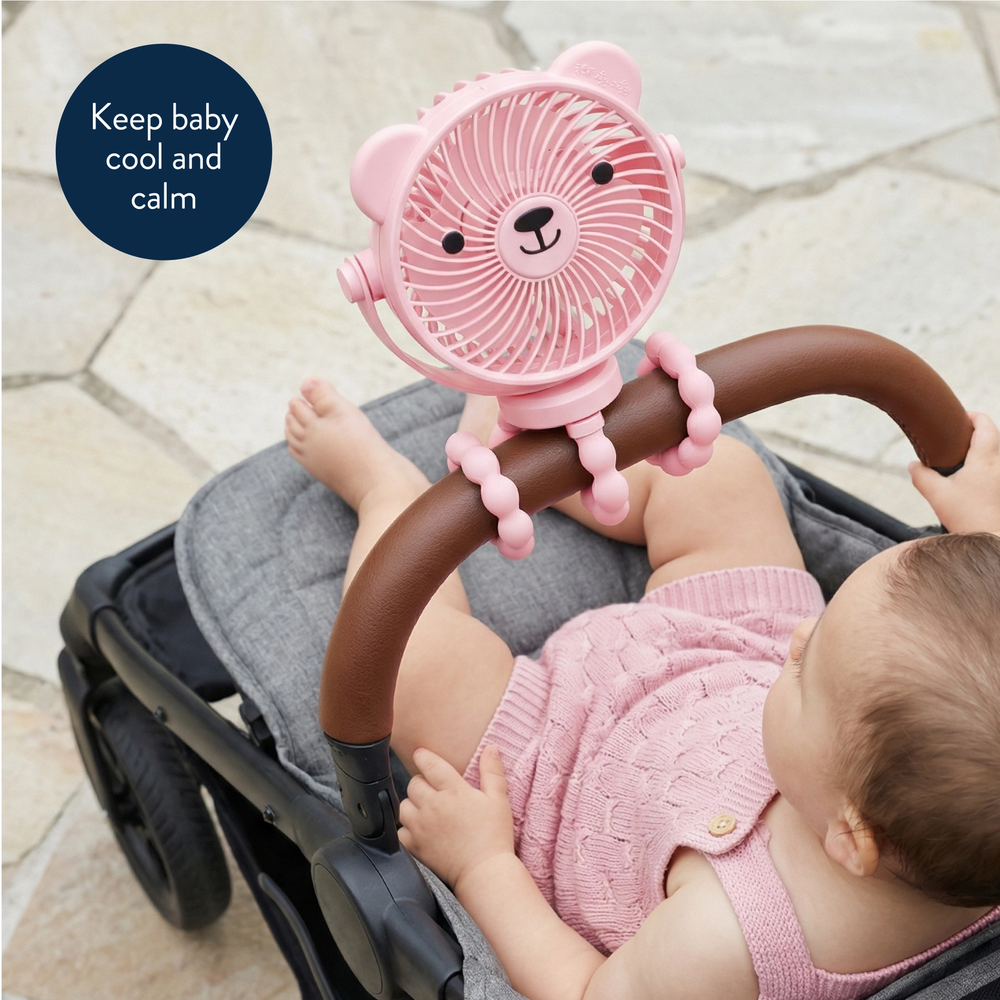 Itzy Ritzy Itzy Breeze 3-Speed Stroller Fan, product view 8