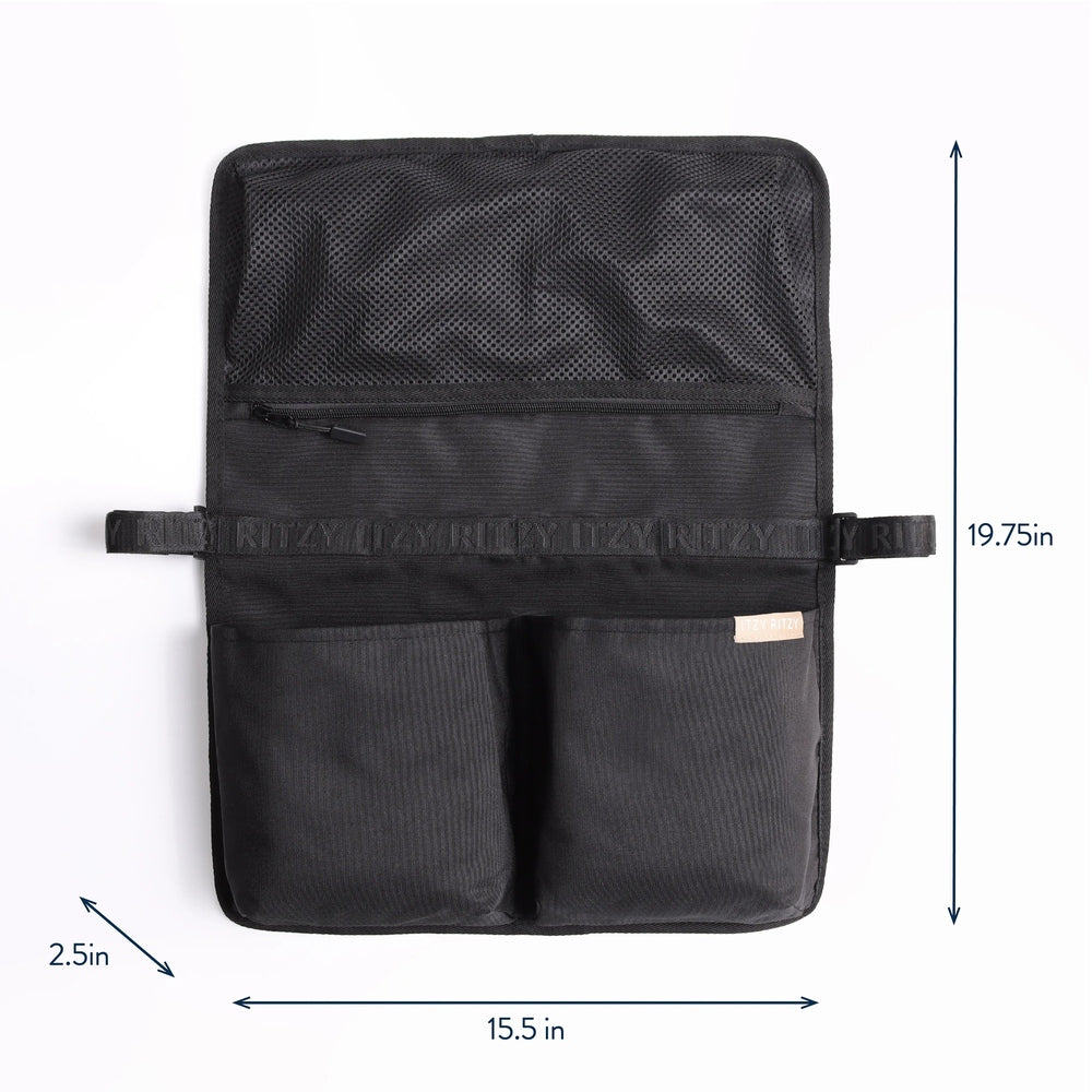 ITZY RITZY Itzy Ritzy Itzy Organizer mesh top panel with zippered pocket and two lower compartments img 6/6