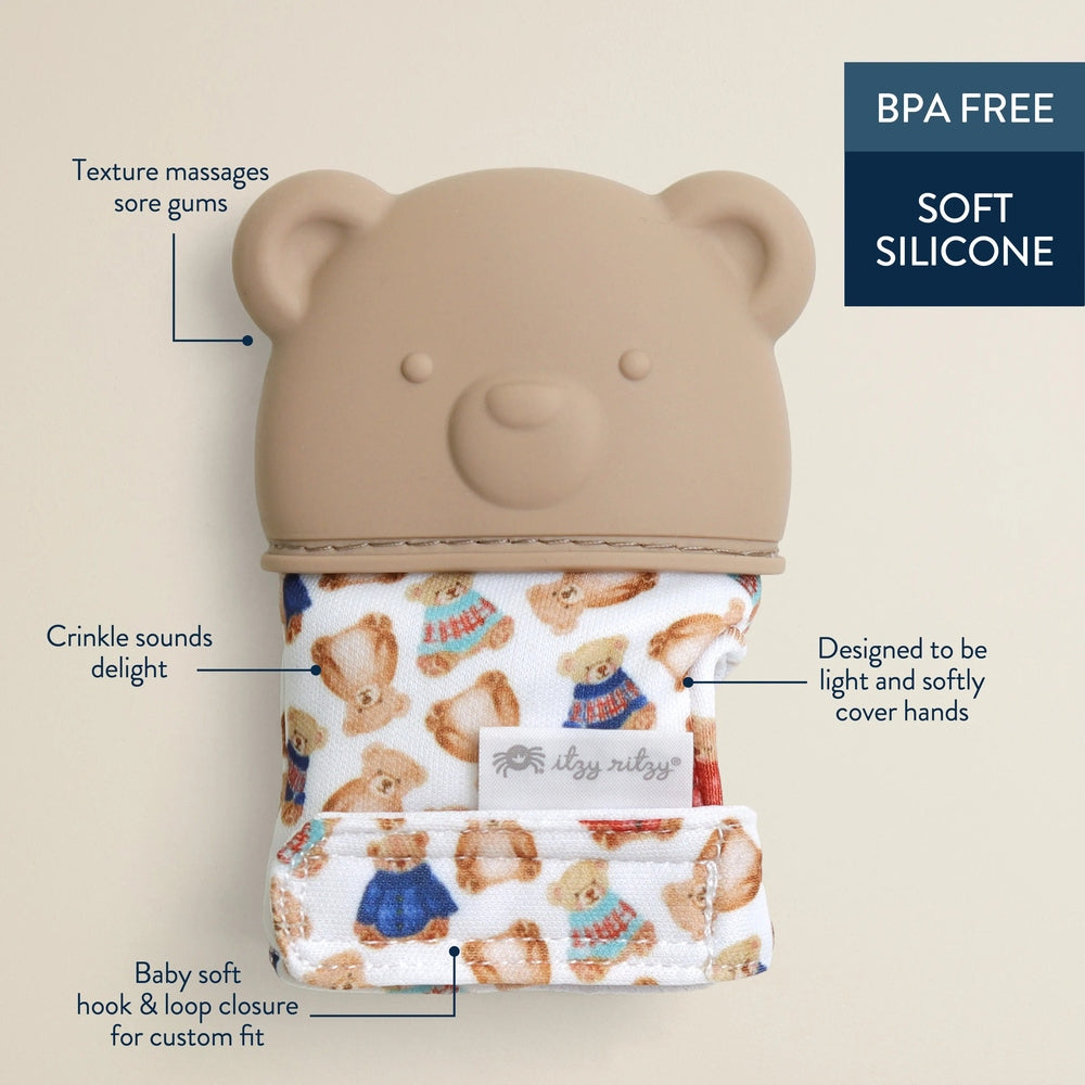 Itzy Ritzy Itzy Silicone Teething Mitts, product view 21