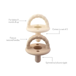 Itzy Ritzy Itzy Soother Natural Rubber Pacifier Sets (0 - 6M)