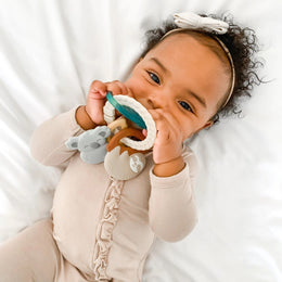 Itzy Ritzy Keys Ring With Rattle Teether Tropical