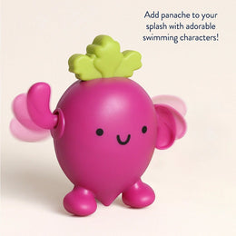 Itzy Ritzy Silly Swimmers Bath Set Pickle And Beet