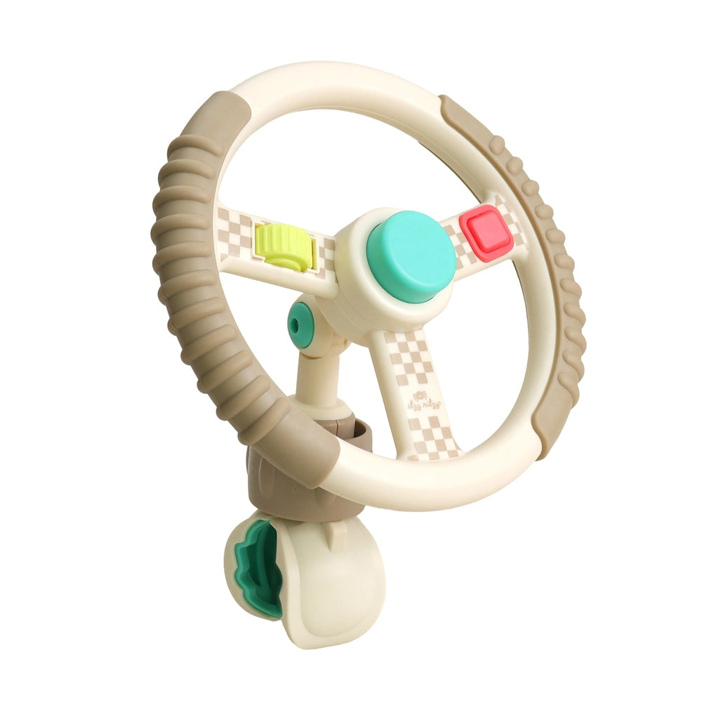 ITZY RITZY Itzy Ritzy Steering Wheel Bitzy Driver with suction cup base and ribbed grip handles img 1/8