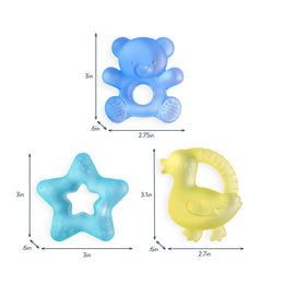 Itzy Ritzy Water-Filled Teethers 3pcs