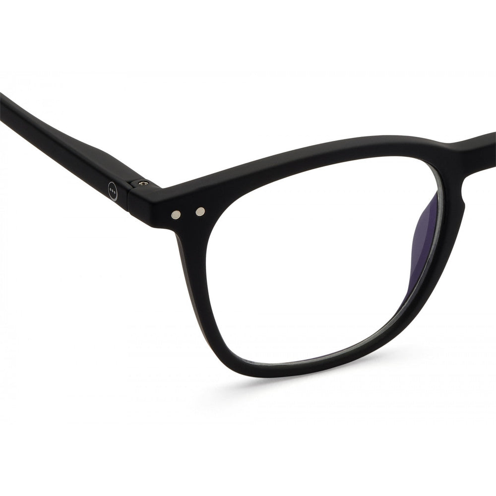 Izipizi Screen Adult #E Black Soft eyeglasses with matte black frame