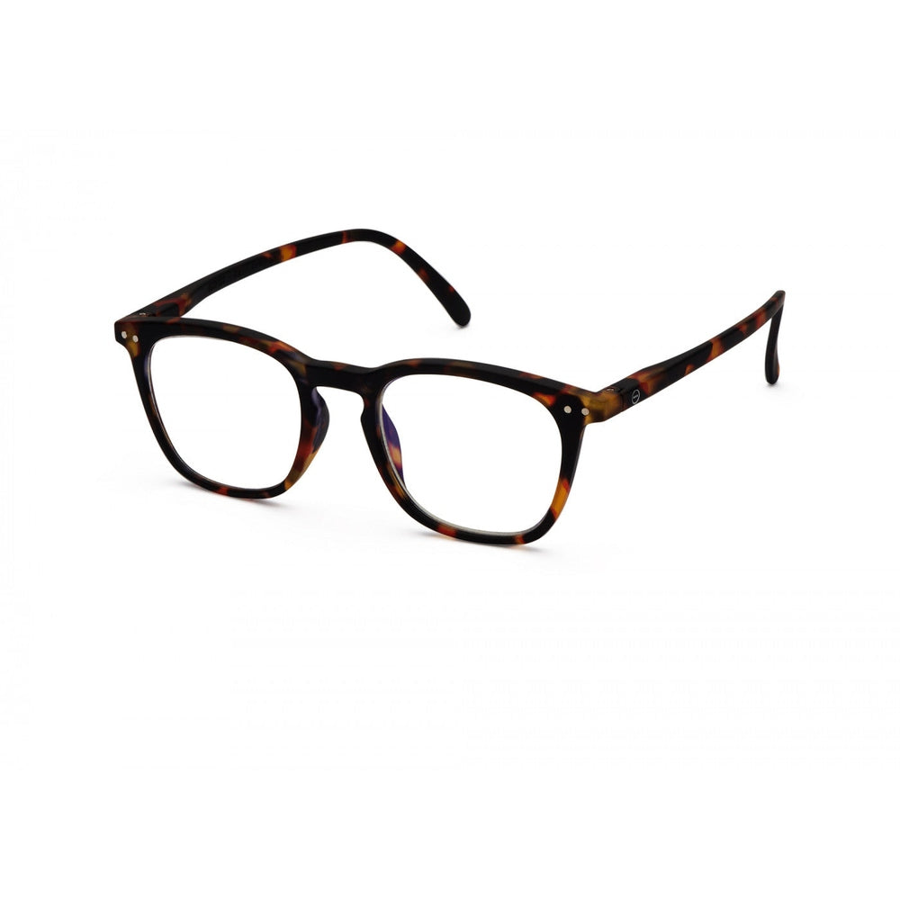 IZIPIZI Screen Adult #E tortoise soft eyeglasses with tortoise acetate frame